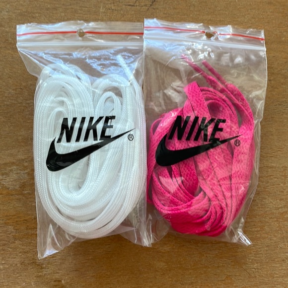 Nike Other - Nike clear and pink Anthracite laces